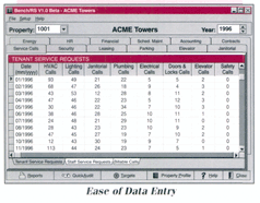 Ease of Data Entry